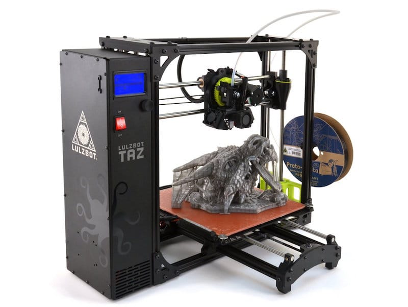 LulzBot TAZ 6 3D Printer, Lulzbot TAZ 6 review, 3D printer review, the best 3D printers
