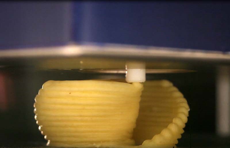 3D printed food, 3D printer, 3D printed noodles, Barilla pasta