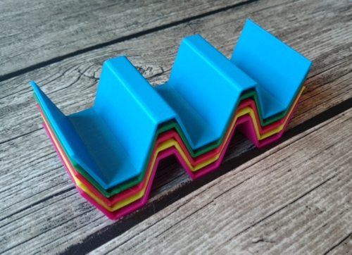 taco shell holders, 3D printed taco shell holders, 3D printed model