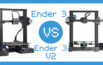 ender 3 vs ender 3 v2, 3d printer comparison, ender 3 comparison, 3d printer review