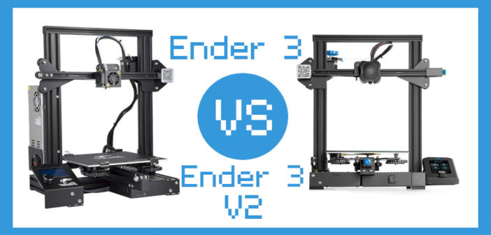 ender 3 vs ender 3 v2, 3d printer comparison, ender 3 comparison, 3d printer review